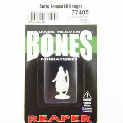 RPR77405 Aeris Female Elf Ranger Miniature 25mm Heroic Scale Bones (ONLINE ORDER ONLY)