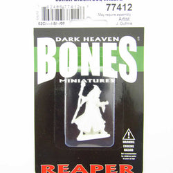 RPR77412 Lendil Blackroot Wizard Miniature 25mm Heroic Scale Bones (ONLINE ORDER ONLY)