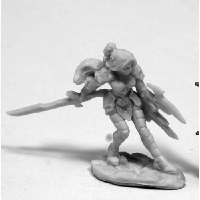 RPR77420 Aundine Dark Elf Warrior Miniature 25mm Heroic Scale Bones (ONLINE ORDER ONLY)