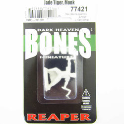 RPR77421 Jade Tiger Monk Miniature 25mm Heroic Scale Bones (ONLINE ORDER ONLY)