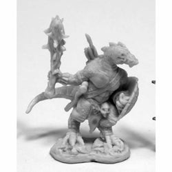 RPR77426 Lizardman With Club And Shield Miniature 25mm Heroic Scale (ONLINE ORDER ONLY)