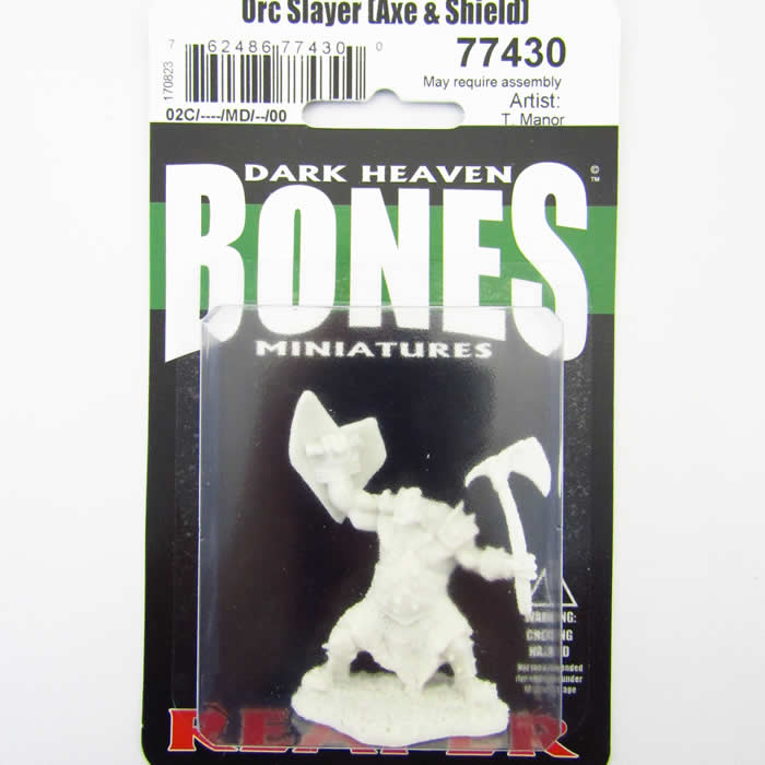 RPR77430 Orc Slayer Axe And Shield Miniature 25mm Heroic Scale (ONLINE ORDER ONLY)