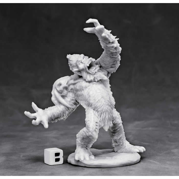 RPR77434 Yeti Chieftain Miniature 25mm Heroic Scale Warlord Bones (ONLINE ORDER ONLY)