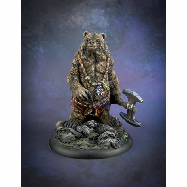RPR77446 Werebear Miniature 25mm Heroic Scale Dark Heaven Bones (ONLINE ORDER ONLY)