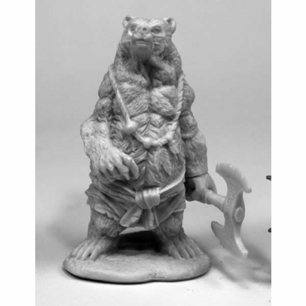 RPR77446 Werebear Miniature 25mm Heroic Scale Dark Heaven Bones (ONLINE ORDER ONLY)