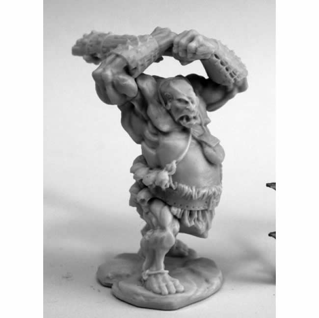RPR77454 Ogre Clubber Miniature 25mm Heroic Scale Dark Heaven Bones (ONLINE ORDER ONLY)