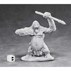 RPR77463 Weregorilla With Spear Miniature 25mm Heroic Scale (ONLINE ORDER ONLY)
