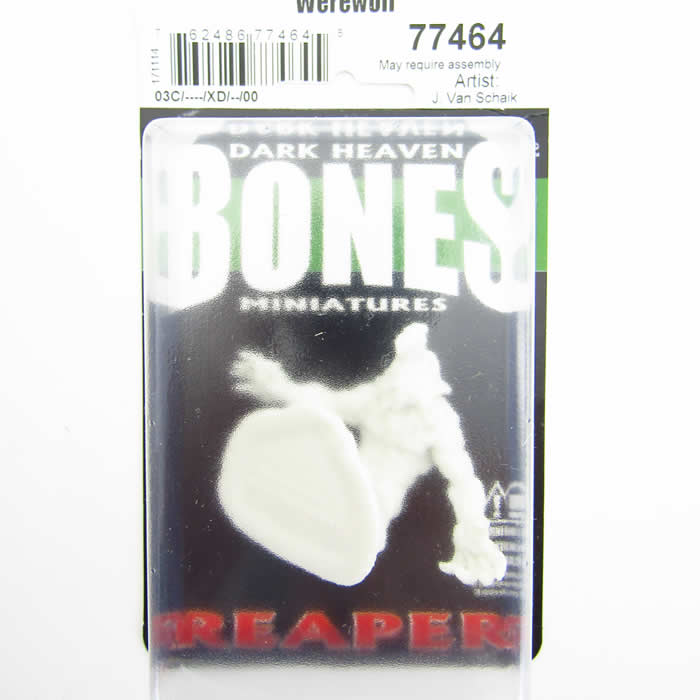 RPR77464 Werewolf Miniature 25mm Heroic Scale Dark Heaven Bones (ONLINE ORDER ONLY)