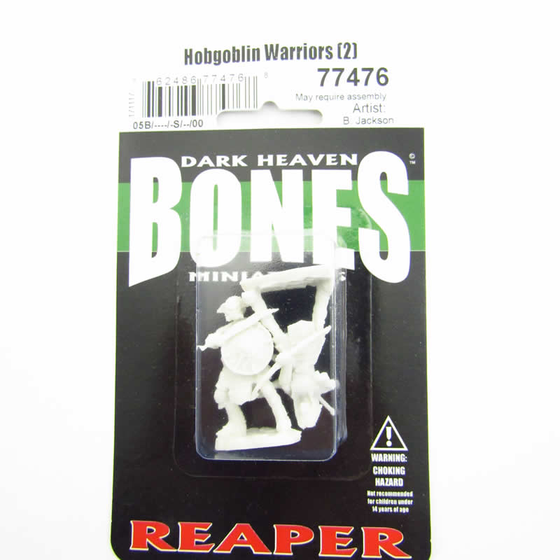 RPR77476 Hobgoblin Warriors Pack of 2 Miniatures 25mm Heroic Scale (ONLINE ORDER ONLY)
