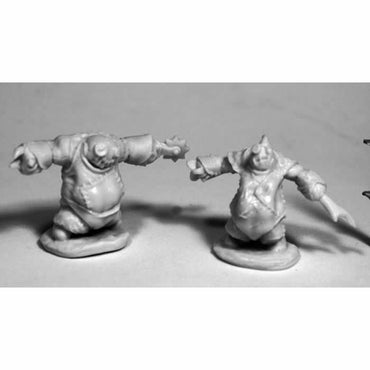 RPR77500 Two Lesser Stitch Golems Miniature 25mm Heroic Scale (ONLINE ORDER ONLY)