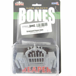 RPR77527 Graveyard Fence Gate Miniature 25mm Heroic Scale (ONLINE ORDER ONLY)