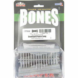 RPR77532 Graveyard Long Fences Miniature 25mm Heroic Scale (ONLINE ORDER ONLY)