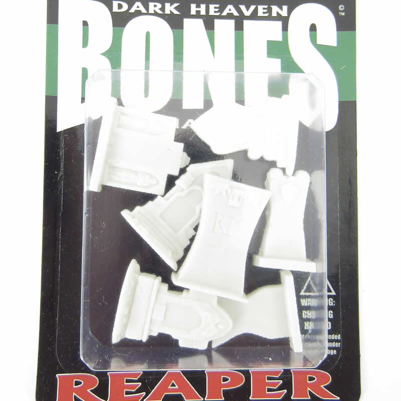 RPR77534 Tombstones Miniature 25mm Heroic Scale Dark Heaven Bones (ONLINE ORDER ONLY)