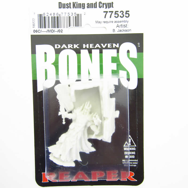 RPR77535 Dust King and Crypt Miniature 25mm Heroic Scale Dark Heaven (ONLINE ORDER ONLY)