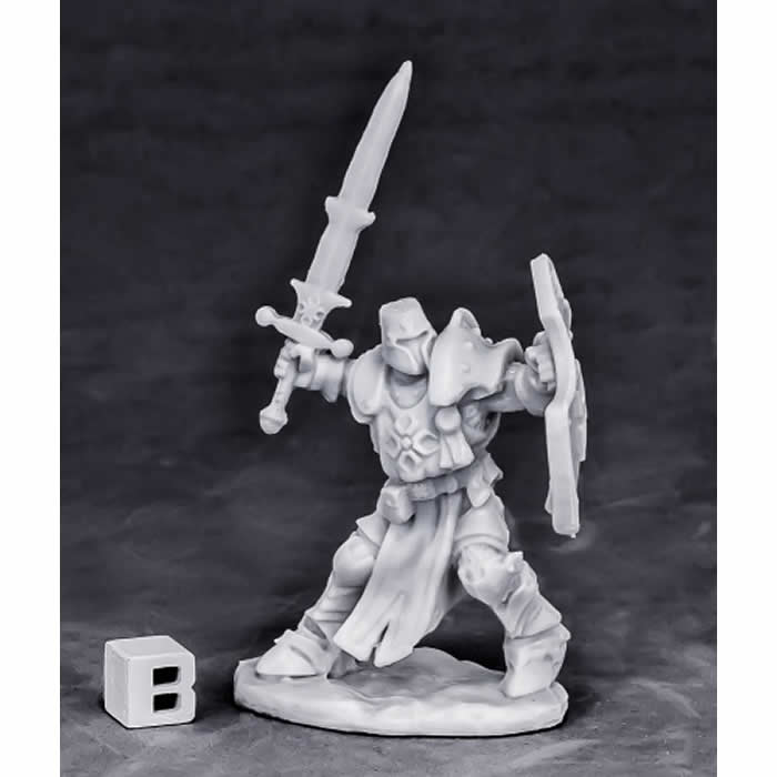 RPR77550 Crusader Champion Miniature 25mm Heroic Scale Dark Heaven (ONLINE ORDER ONLY)