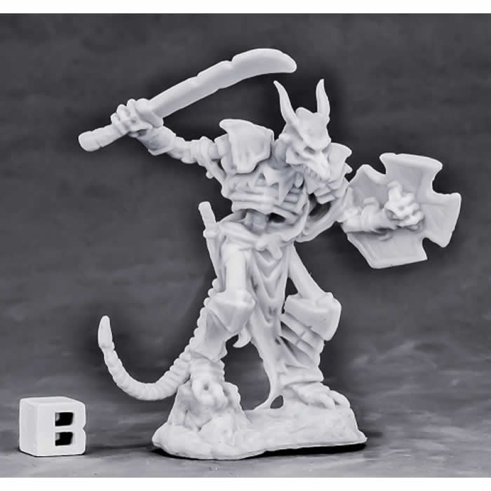 RPR77560 Undying Lizard Warrior Miniature 25mm Heroic Scale (ONLINE ORDER ONLY)