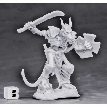 RPR77560 Undying Lizard Warrior Miniature 25mm Heroic Scale (ONLINE ORDER ONLY)