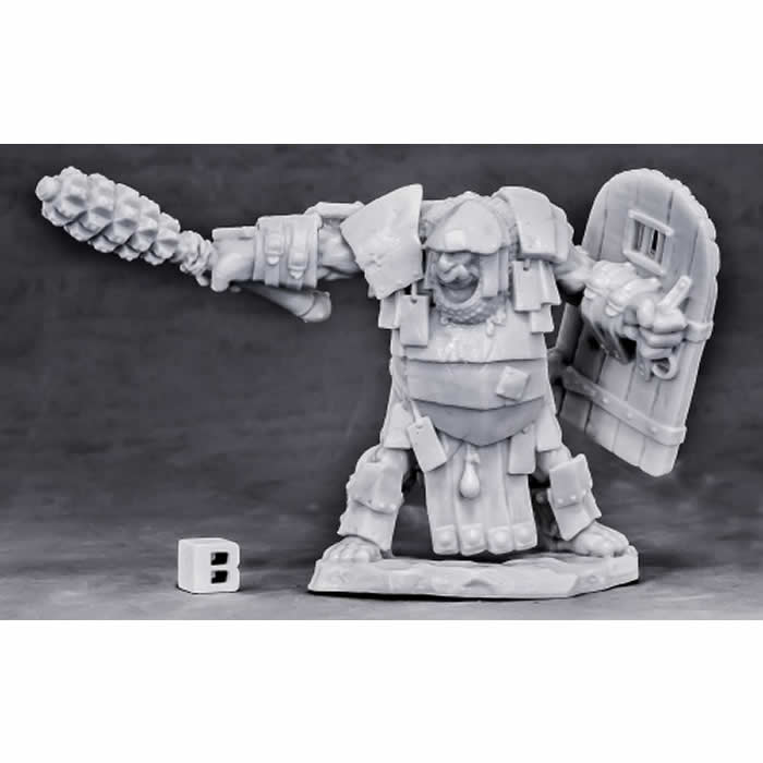 RPR77566 Ogre Chieftain Miniature 25mm Heroic Scale Dark Heaven Bones (ONLINE ORDER ONLY)