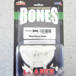 RPR77570 Dwarf King Miniature 25mm Heroic Scale Dark Heaven Bones (ONLINE ORDER ONLY)