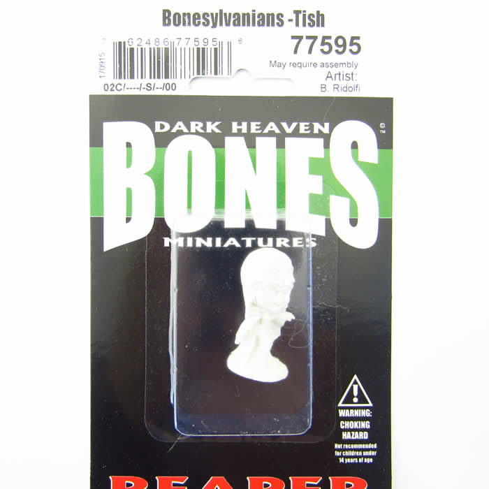 RPR77595 Tish Bonesylvanians Miniature Figure 25mm Heroic Scale Dark Heaven Bones (ONLINE ORDER ONLY)