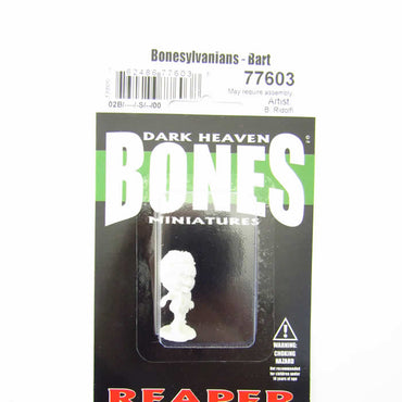 RPR77603 Bart Bonesylvanians Miniature Figure 25mm Heroic Scale Dark Heaven Bones (ONLINE ORDER ONLY)