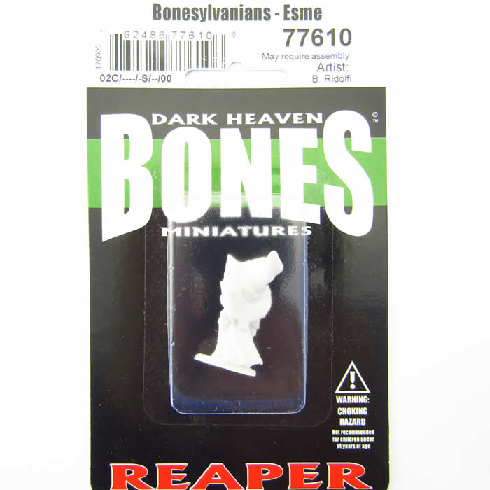 RPR77610 Esme Bonesylvanians Miniature Figure 25mm Heroic Scale Dark Heaven Bones (ONLINE ORDER ONLY)