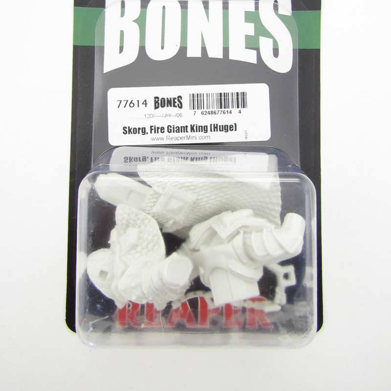 RPR77614 Skorg Ironskull Fire Giant King Miniature Figure 25mm Heroic Scale Dark Heaven Bones (ONLINE ORDER ONLY)