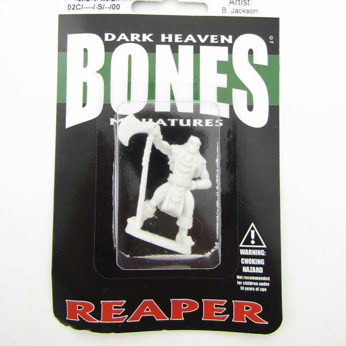 RPR77620 Logar the Executioner Miniature 25mm Heroic Scale (ONLINE ORDER ONLY)