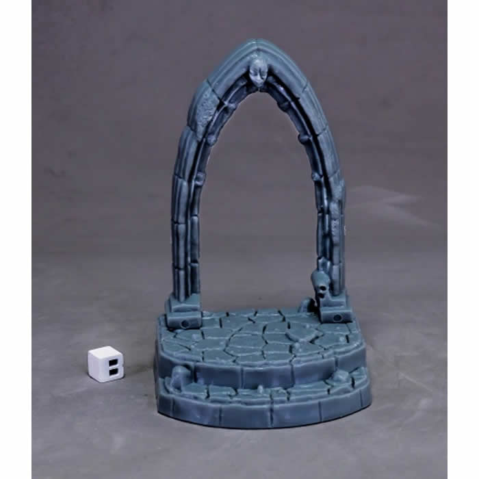RPR77640 Graveyard Entryway Miniature 25mm Heroic Scale (ONLINE ORDER ONLY)