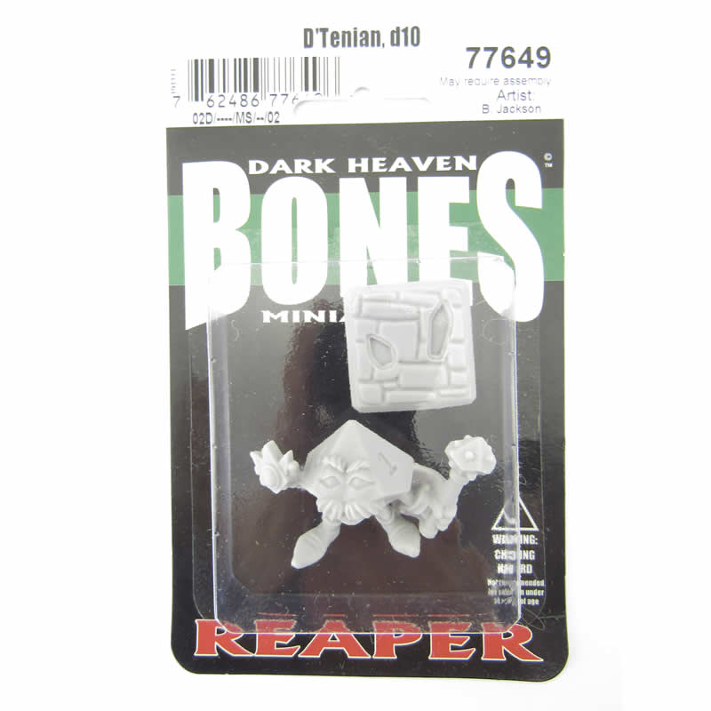 RPR77649 Dtenian D10 Miniature 25mm Heroic Scale Figure Dark Heaven Bones (ONLINE ORDER ONLY)