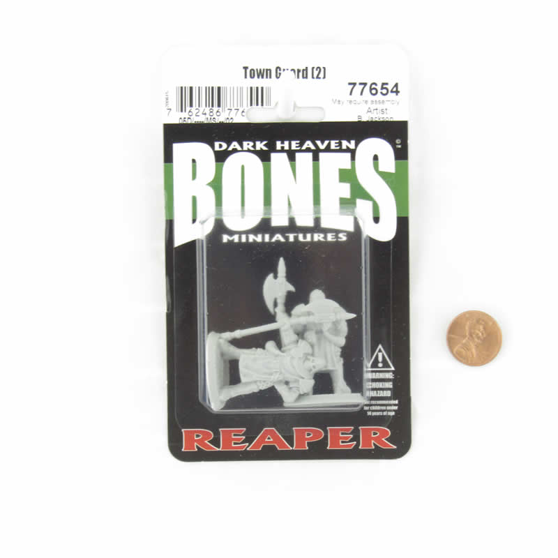 RPR77654 Town Guard Miniature 25mm Heroic Scale Figure Dark Heaven Bones (ONLINE ORDER ONLY)