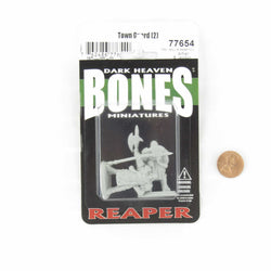 RPR77654 Town Guard Miniature 25mm Heroic Scale Figure Dark Heaven Bones (ONLINE ORDER ONLY)