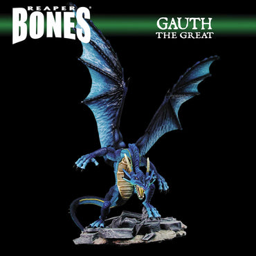 RPR77655 Gauth Dragon Miniature 25mm Heroic Scale Figure Dark Heaven Bones Reaper Miniatures (ONLINE ORDER ONLY)