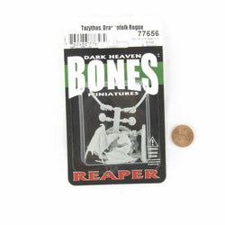 RPR77656 Tazythas Dragonfolk Rogue Miniature 25mm Heroic Scale Figure Dark Heaven Bones (ONLINE ORDER ONLY)