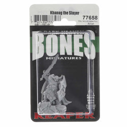 RPR77658 Khanag The Slayer Miniature 25mm Heroic Scale Figure Dark Heaven Bones Reaper Miniatures (ONLINE ORDER ONLY)