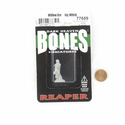 RPR77659 Willow Greenivy Witch Miniature 25mm Heroic Scale Figure Dark Heaven Bones (ONLINE ORDER ONLY)
