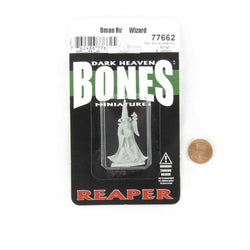 RPR77662 Oman Ruul Wizard Miniature 25mm Heroic Scale Figure Dark Heaven Bones (ONLINE ORDER ONLY)