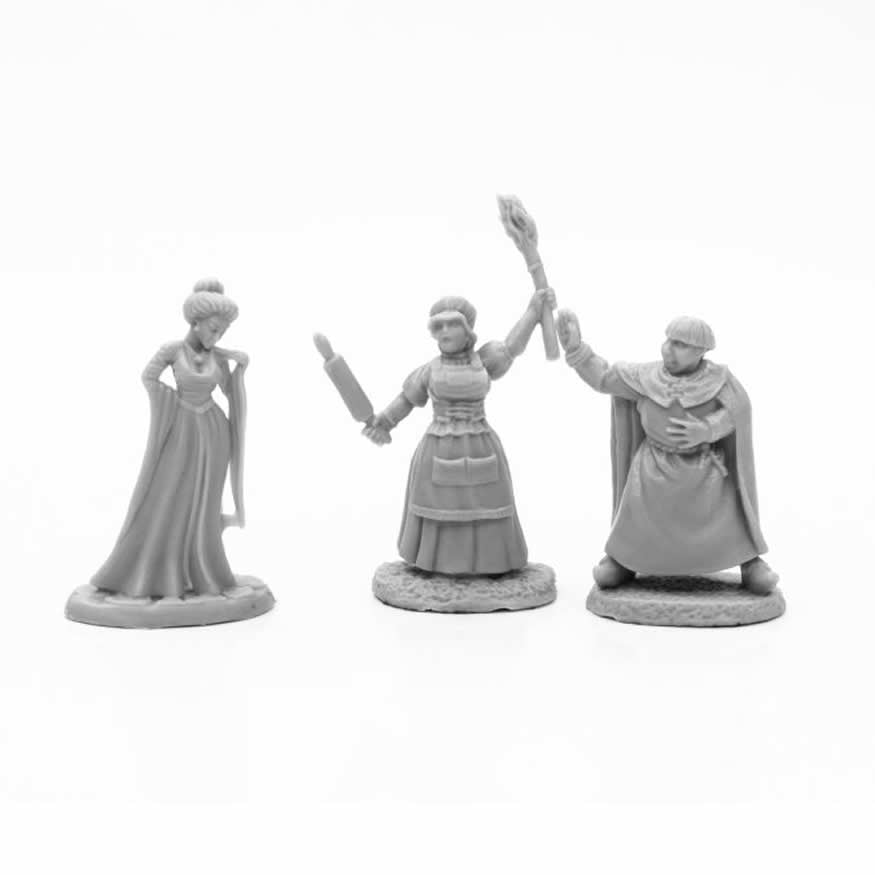 RPR77666 Townsfolk II Miniature 25mm Heroic Scale Figure Dark Heaven Bones (ONLINE ORDER ONLY)