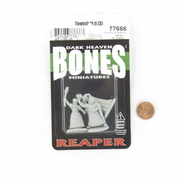 RPR77666 Townsfolk II Miniature 25mm Heroic Scale Figure Dark Heaven Bones (ONLINE ORDER ONLY)