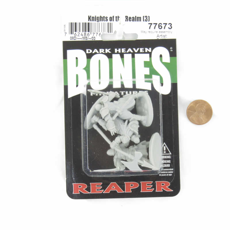 RPR77673 Knights of The Realm Miniature 25mm Heroic Scale Figure Dark Heaven Bones (ONLINE ORDER ONLY)