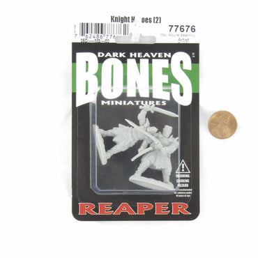 RPR77676 Knight Heroes Miniature 25mm Heroic Scale Figure Dark Heaven Bones Reaper Miniatures (ONLINE ORDER ONLY)