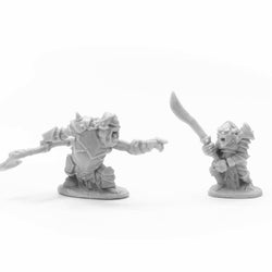 RPR77678 Armored Goblin Leaders Miniature 25mm Heroic Scale Figure Dark Heaven Bones (ONLINE ORDER ONLY)
