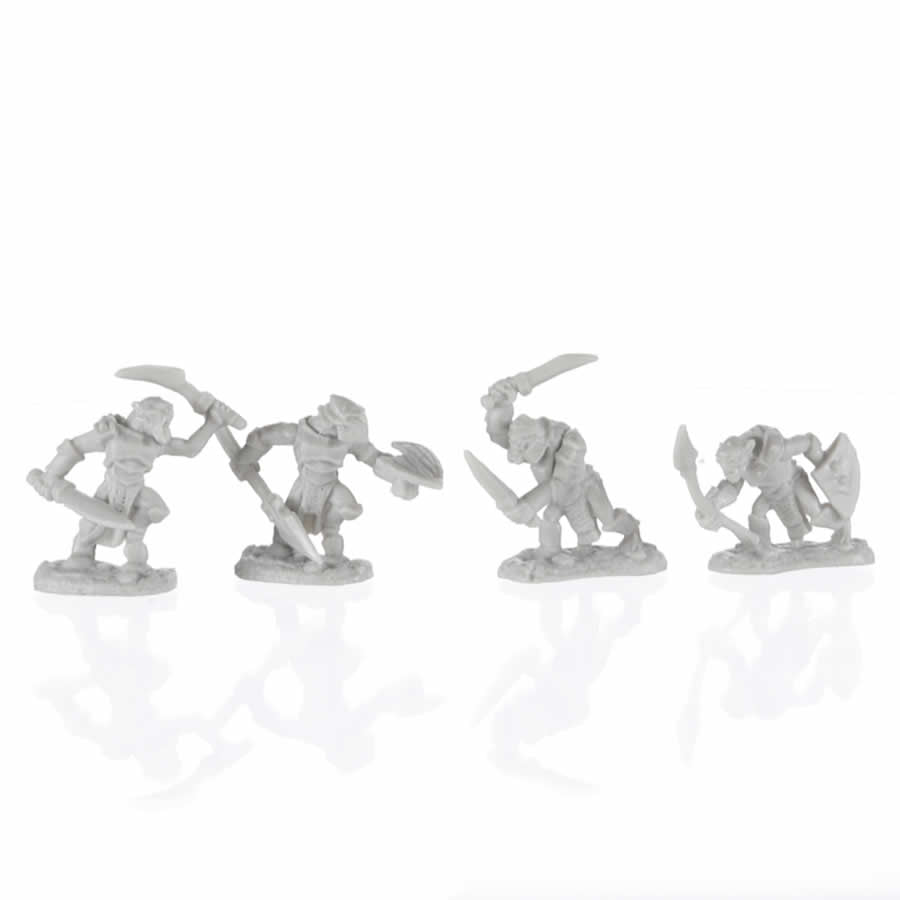 RPR77679 Armored Goblin Warriors Miniature 25mm Heroic Scale Figure Dark Heaven Bones (ONLINE ORDER ONLY)