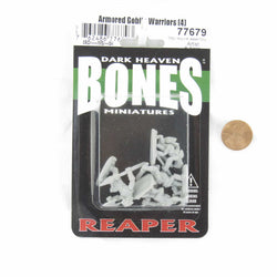 RPR77679 Armored Goblin Warriors Miniature 25mm Heroic Scale Figure Dark Heaven Bones (ONLINE ORDER ONLY)