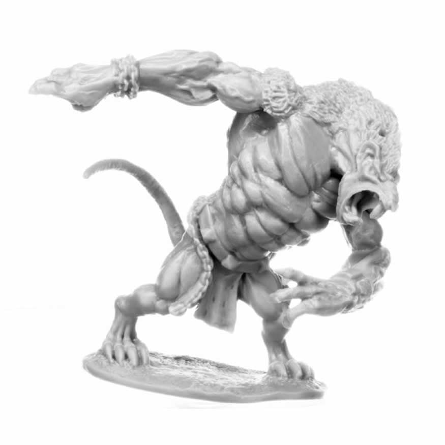 RPR77686 Giant Wererat Miniature 25mm Heroic Scale Figure Dark Heaven Bones (ONLINE ORDER ONLY)