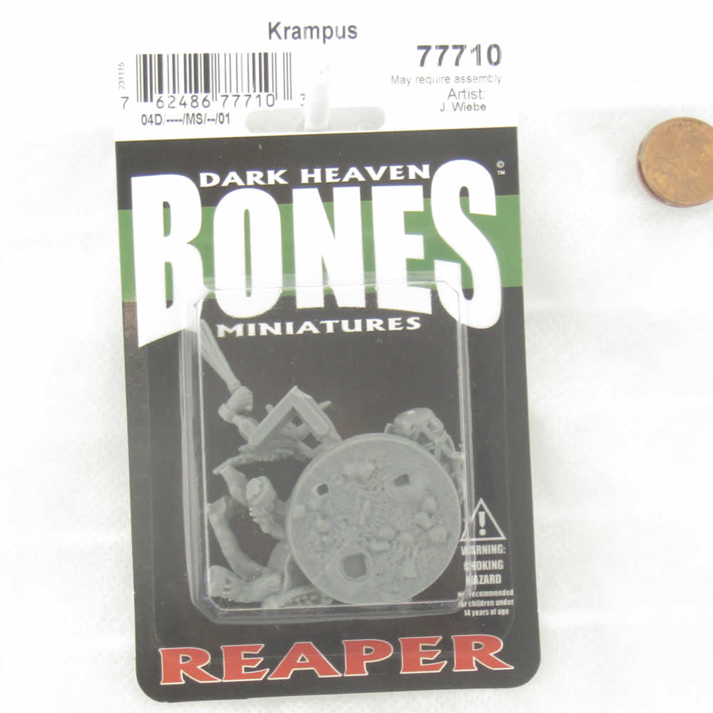 RPR77710 Krampus Miniature 25mm Heroic Scale Figure Dark Heaven Bones (ONLINE ORDER ONLY)