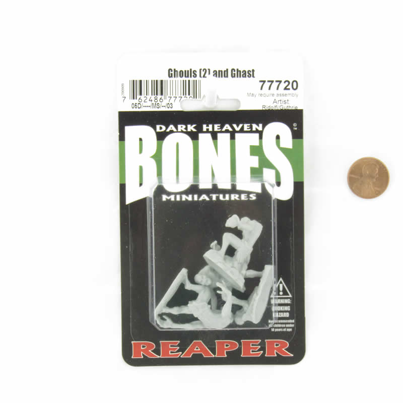RPR77720 Ghouls and Ghast Miniature 25mm Heroic Scale Figure Dark Heaven Bones Reaper Miniatures (ONLINE ORDER ONLY)