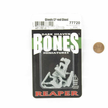RPR77720 Ghouls and Ghast Miniature 25mm Heroic Scale Figure Dark Heaven Bones Reaper Miniatures (ONLINE ORDER ONLY)