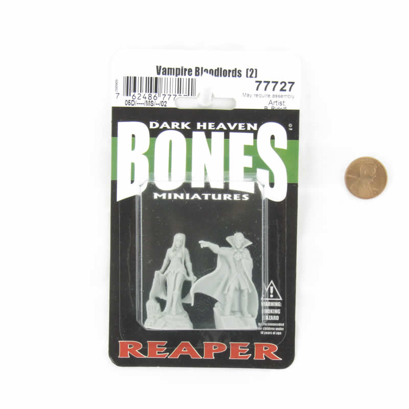 RPR77727 Vampire Bloodlords Miniature 25mm Heroic Scale Figure Dark Heaven Bones (ONLINE ORDER ONLY)