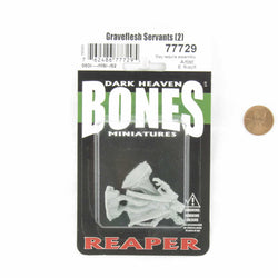 RPR77729 Graveflesh Servants Miniature 25mm Heroic Scale Figure Dark Heaven Bones (ONLINE ORDER ONLY)